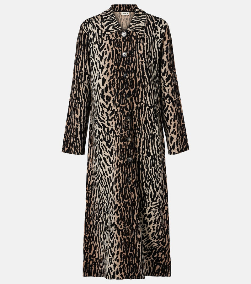 Rixo Jacoba jacquard coat