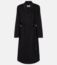 Acne Studios Wool and cashmere wrap coat
