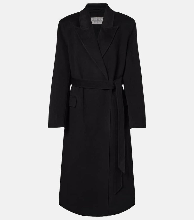 Acne Studios Wool and cashmere wrap coat
