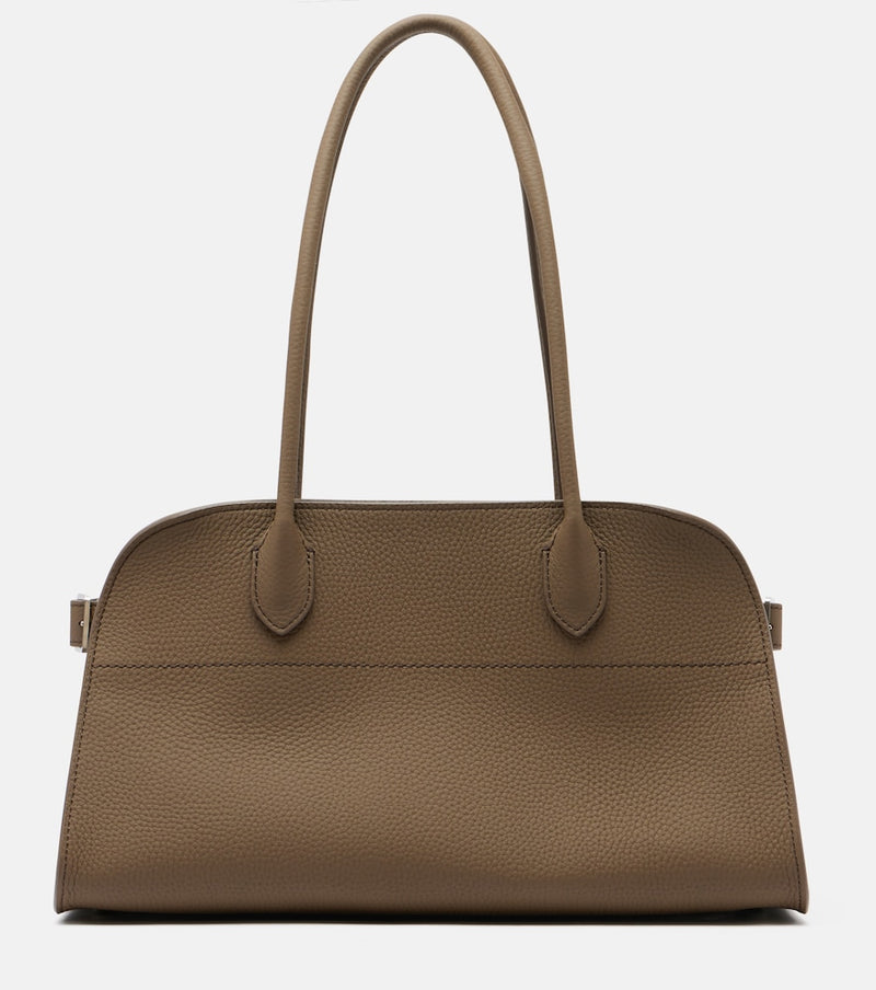 The Row Margo 12 leather shoulder bag