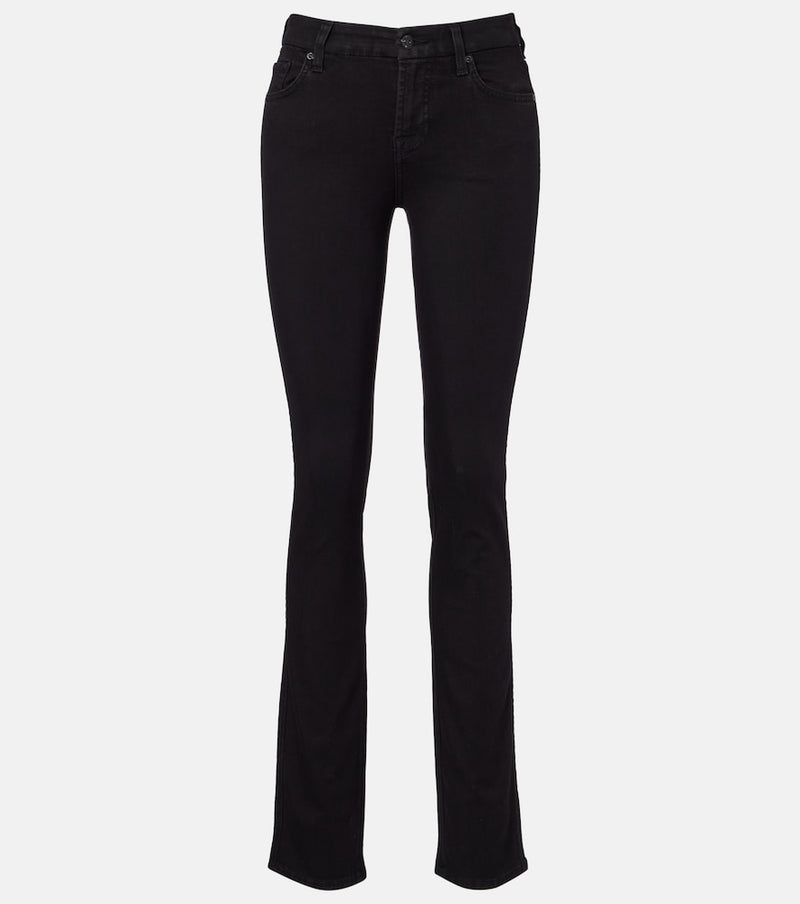 7 For All Mankind Kimmie Straight mid-rise slim jeans