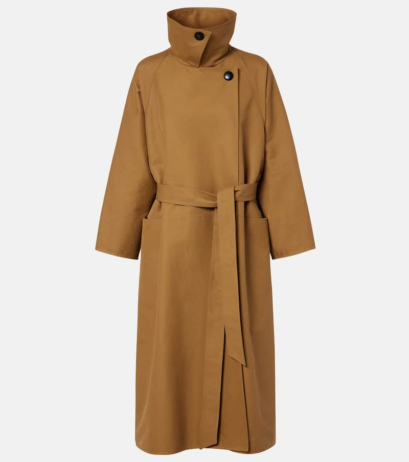 The Row Aurore cotton coat