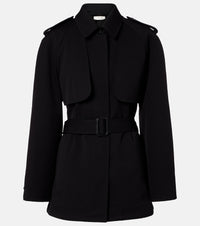 The Row Usuaia belted virgin wool jacket