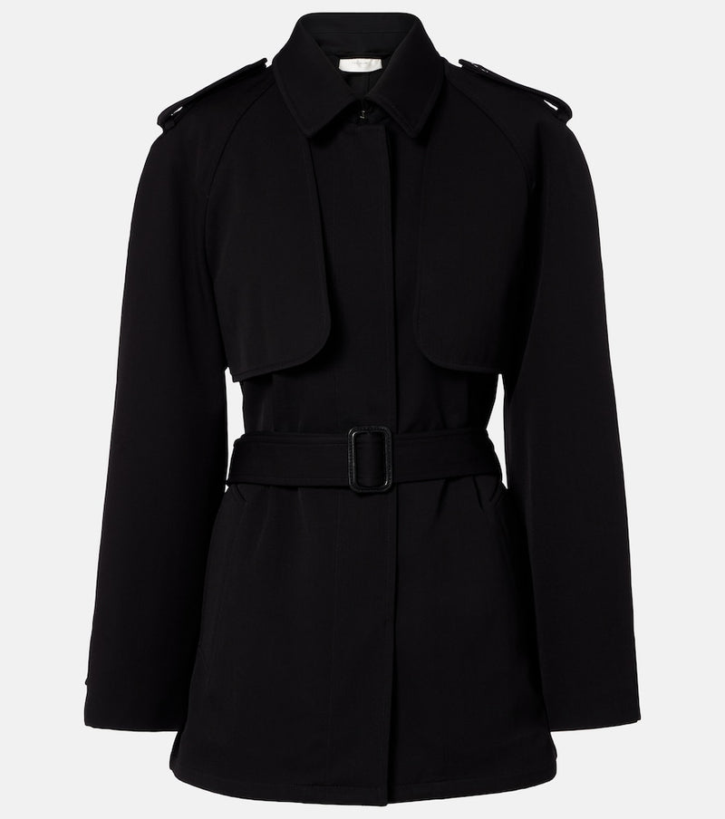 The Row Usuaia belted virgin wool jacket