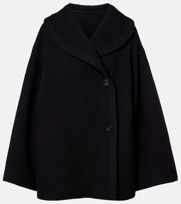 The Row Temur virgin wool peacoat