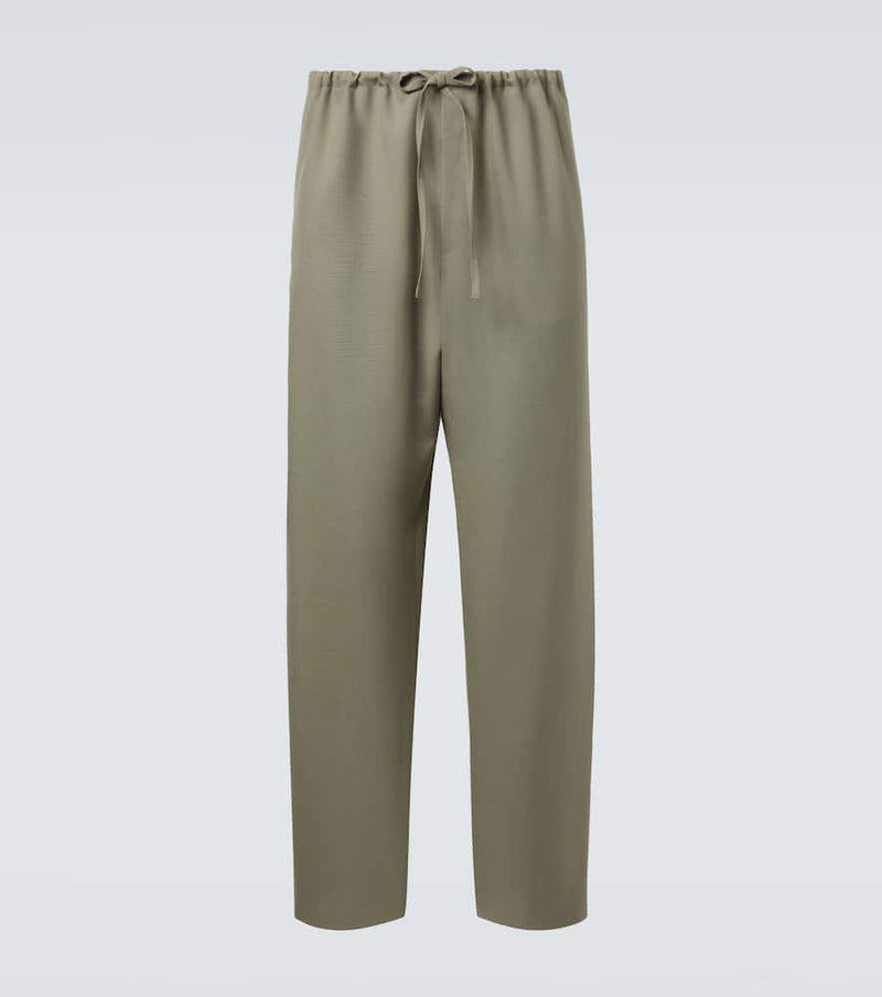 Calvin Klein Collection Benjamin wool straight pants