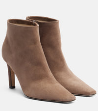The Row Suede ankle boots