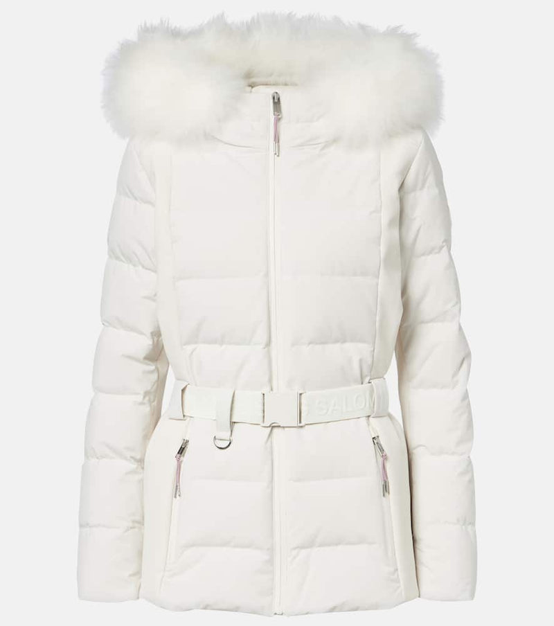 Yves Salomon Doudoune 58cm down jacket