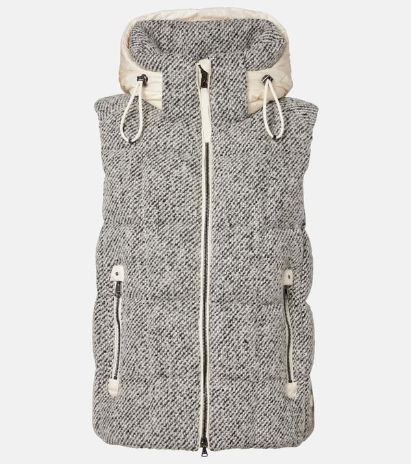 Bogner Falka tweed down vest