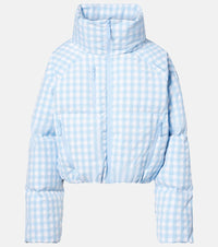 Cordova Cortina gingham down ski jacket