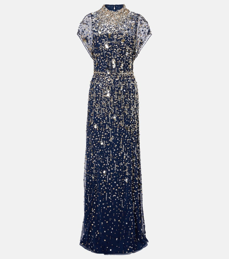 Jenny Packham Sylvie embellished gown
