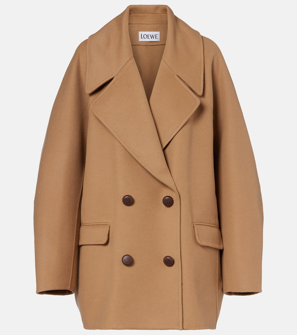 Loewe Oversized wool peacoat