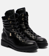Bogner St Moritz leather lace-up boots
