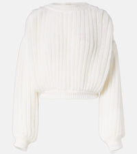 Loewe Mohair and cotton-blend sweater