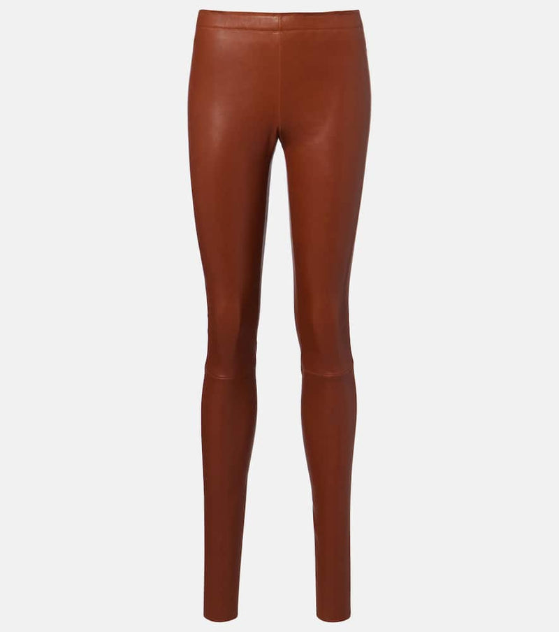 Stouls Carolyn leather slim pants