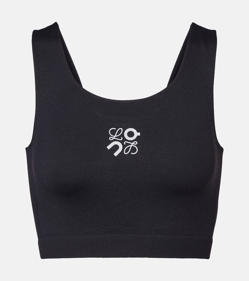 Loewe x On ribbed-knit sports bra
