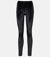 Gucci GG embellished chenille leggings