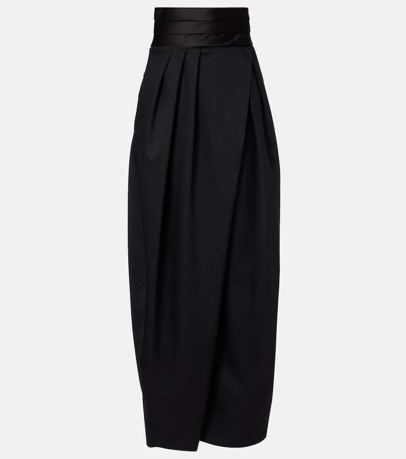 Alaia Wool wide-leg pants