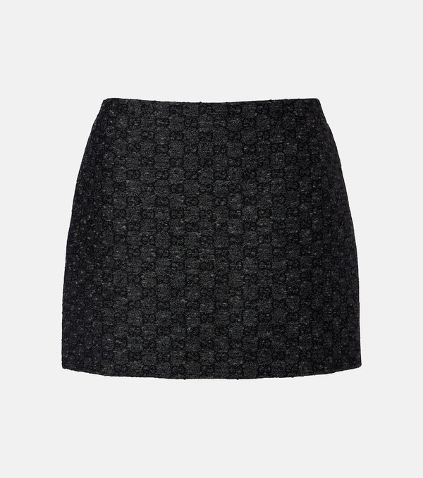 Gucci GG wool-blend miniskirt