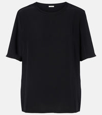 Joseph Rubin silk crepe de soie T-shirt