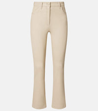 Joseph Leather bootcut pants