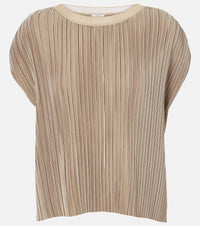 Joseph Cedre plisse satin top