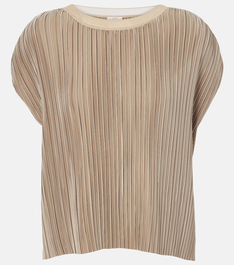 Joseph Cedre plisse satin top