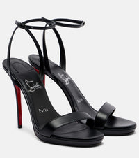 Christian Louboutin Miss Z 120 leather slingback pumps