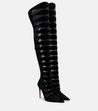 Christian Louboutin Circus Max Botta Alta 100 over-the-knee boots