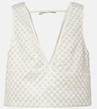 Dorothee Schumacher Sparkling Statement sequined top