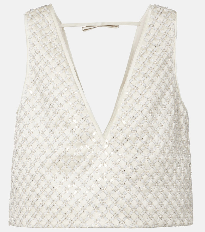 Dorothee Schumacher Sparkling Statement sequined top
