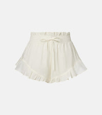 Montce Ruffled cotton shorts