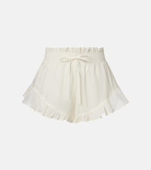 Montce Ruffled cotton shorts