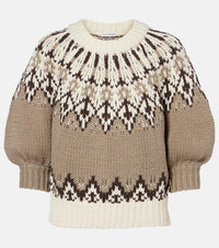 Altuzarra Marty Fair Isle cotton sweater