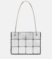 Khaite Emma Mini metallic leather tote bag