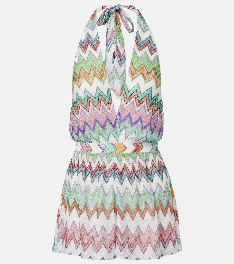 Missoni Zigzag lame romper