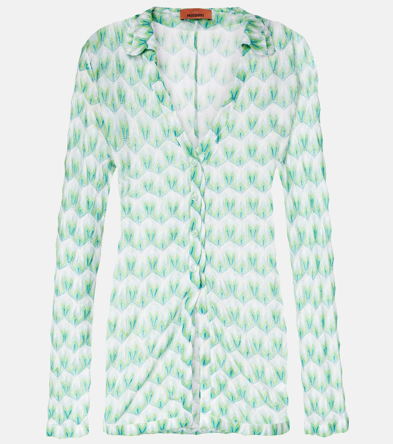 Missoni Scalloped blouse