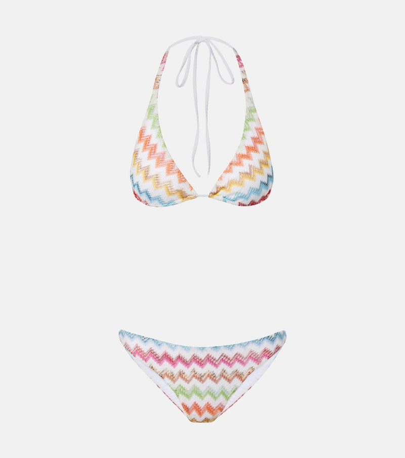 Missoni Zigzag lame bikini