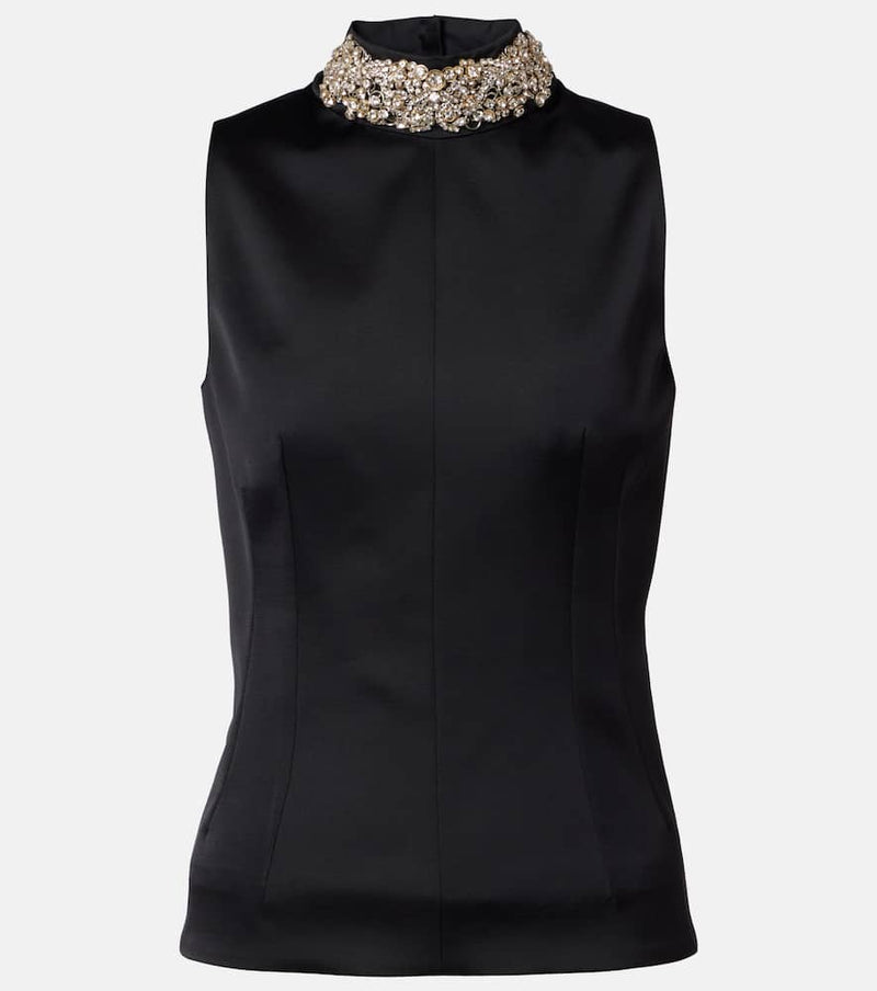 McQueen Embellished top