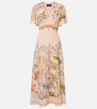 Etro Printed midi dress