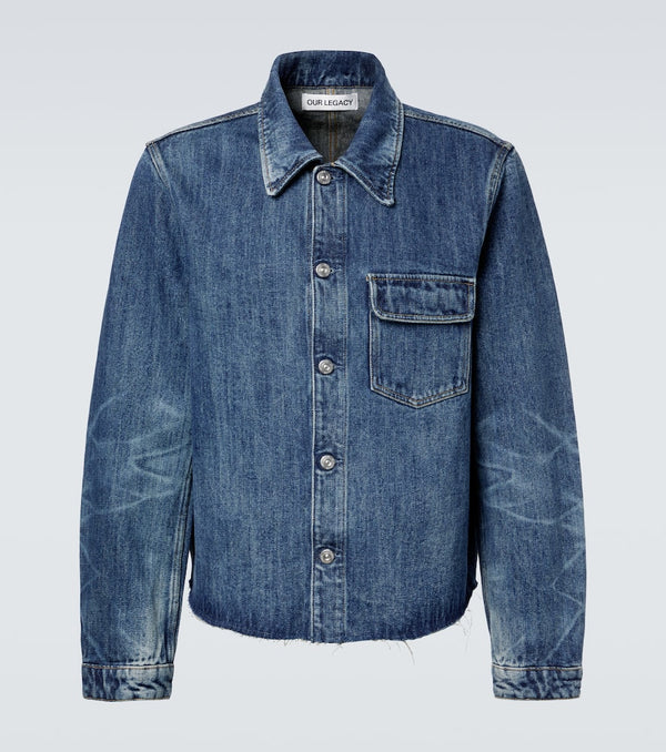 Our Legacy Cut Rebirth denim jacket