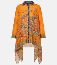 Etro Paisley oversized shirt
