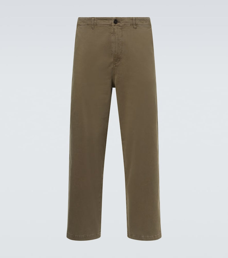 Frame Cotton twill chinos