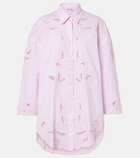 Juliet Dunn Oversized cotton top