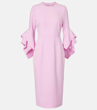 Roksanda Ruffled midi dress