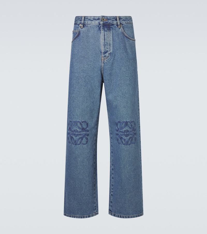 Loewe Anagram straight jeans