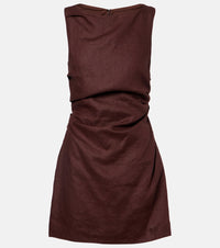 Faithfull Aloisa linen minidress