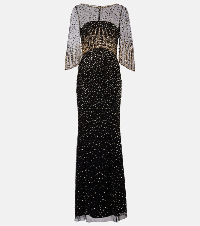 Jenny Packham Kiya embellished gown