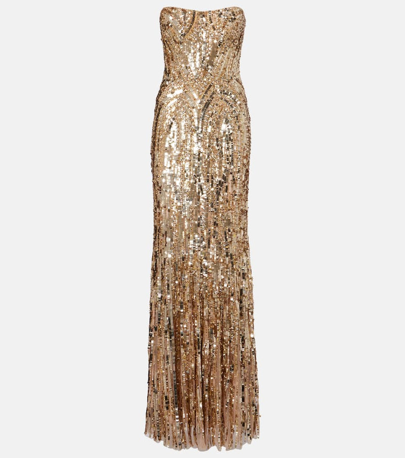 Jenny Packham Euphoria sequined gown