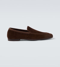 John Lobb Tyne suede loafers